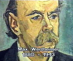 Drawing of Max Wertheimer