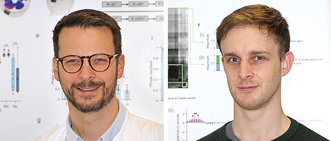 Sebastian Schreglmann (l.) und Robert Peach, die Hauptautoren der jetzt veröffentlichten Studie.
