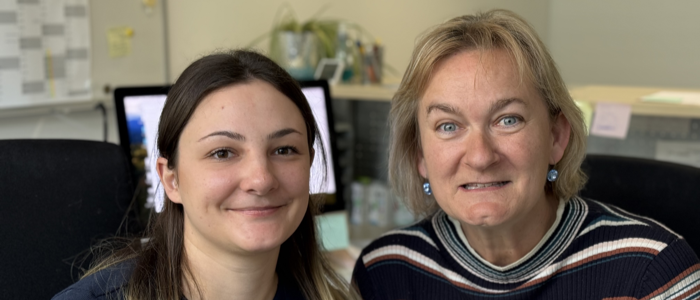 Miriam Weidauer and Manuela Engert
