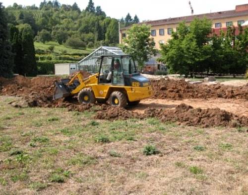 Anpflanzung der Prärieanlage (Foto: BGW)