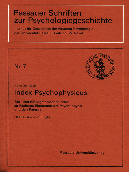 Buch Passauer Schriften Nummer 7