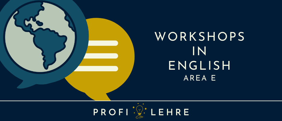 Workshops in English – Area E