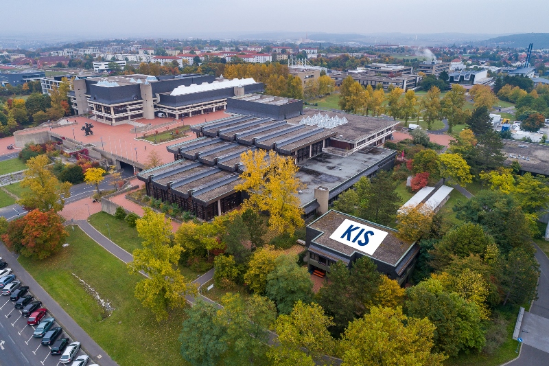 Luftbildaufnahme Mensanebengebäude