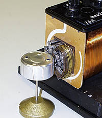 Foto eines selbstgebauten Induktionsmotors