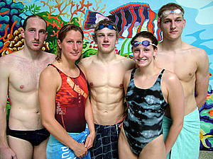 Erfolgreiche Schwimmer
