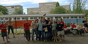 Die Unterwasserrugby-Mannschaft