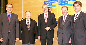 Der neue Vorstand des Unibunds
