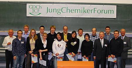 Die Preisträger und Juroren der Chem-SystM2007. Foto: Sandra Schinzel