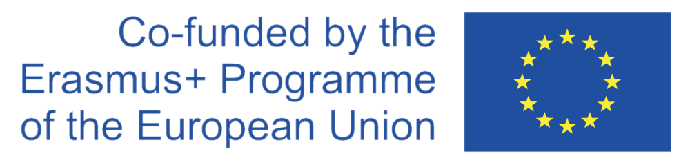 Logo "kofinanziert vom Erasmus+ Programm der Europäischen Union"