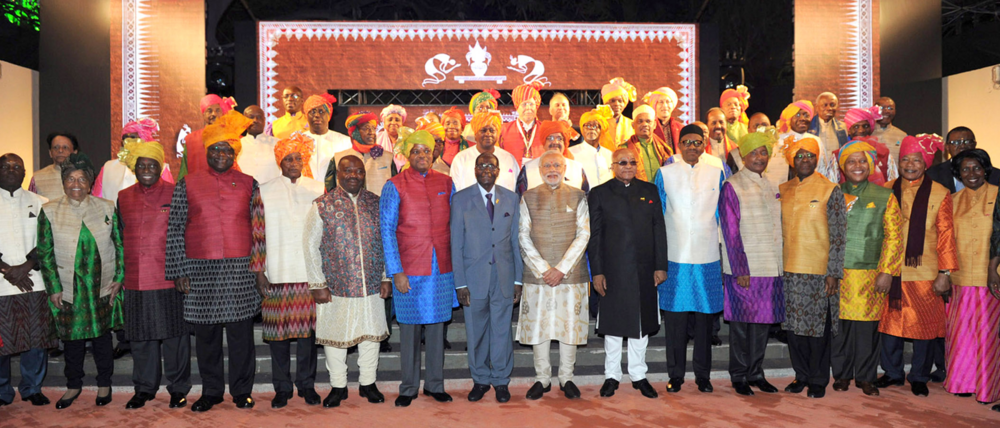 Indien-Afrika-Gipfel 2015 in Neu-Delhi (Foto: Ministry of External Affairs, India, http://mea.gov.in/)