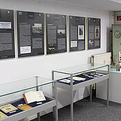 Teile der Ausstellung im Archiv der deutschen Jugendbewegung in Witzenhausen.