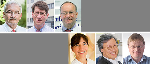 Fünf Experten und eine Expertin des Uniklinikums Würzburg stellen beim Corona-Spezial am 12. Dezember 2020 ihr Wissen zur Verfügung.