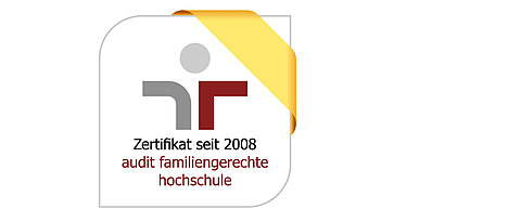 Familiengerechtes Arbeiten und Studieren ist an der Uni Würzburg möglich: Das bescheinigt dieses Zertifikat mit Prädikat.