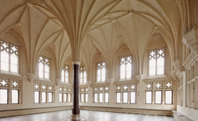 Der Hochmeisterpalast auf der Marienburg. Innenansicht. Foto: Christofer Herrmann