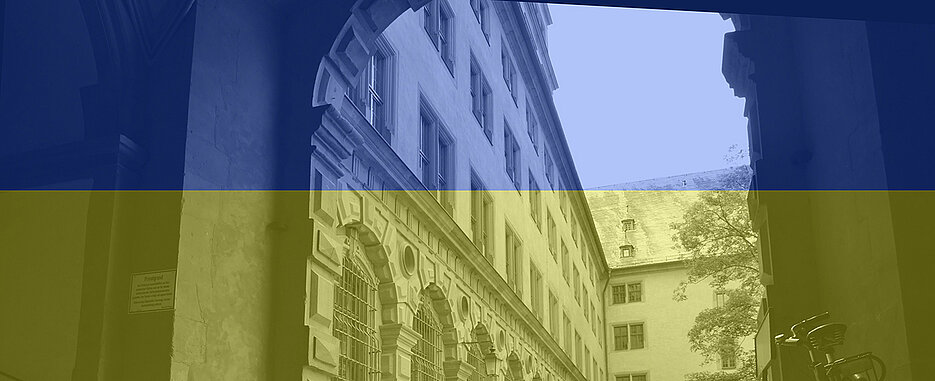 In der Alten Universität veranstaltet die Juristische Fakultät einen Vortrags- und Diskussionsabend zum Thema Ukraine.