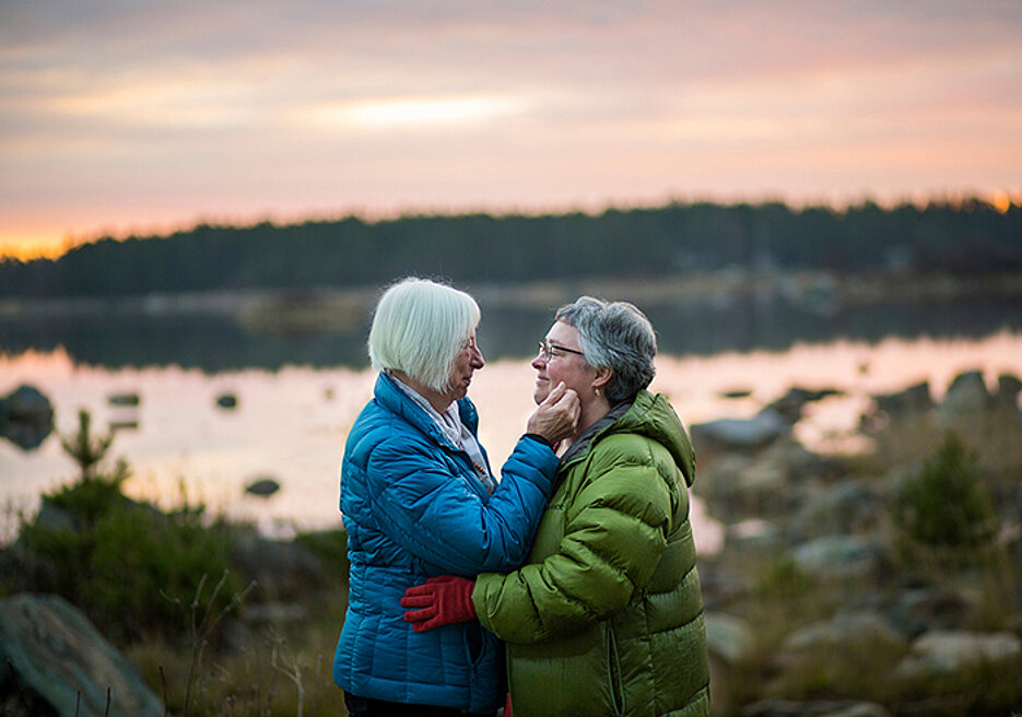 Kerstin Monk und Eileen Thormodsen haben 2009 geheiratet.