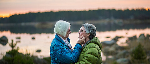 Kerstin Monk und Eileen Thormodsen haben 2009 geheiratet.