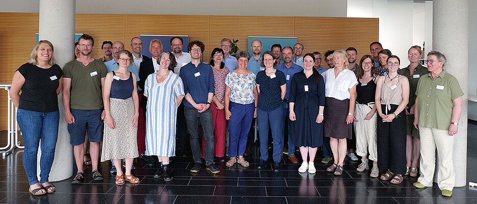 Die Teilnehmerinnen und Teilnehmer des REKLINEU-Vernetzungstreffens.