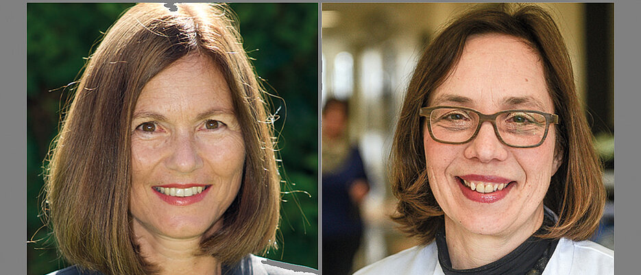 Claudia Sommer (links) und Heike Rittner vom Uniklinikum Würzburg leiten den neuen Klinischen Forschungsverbund „ResolvePAIN“.