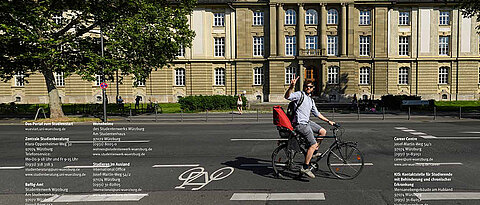 Das Magazin Uni-Zeit setzt auch auf starke Fotos.