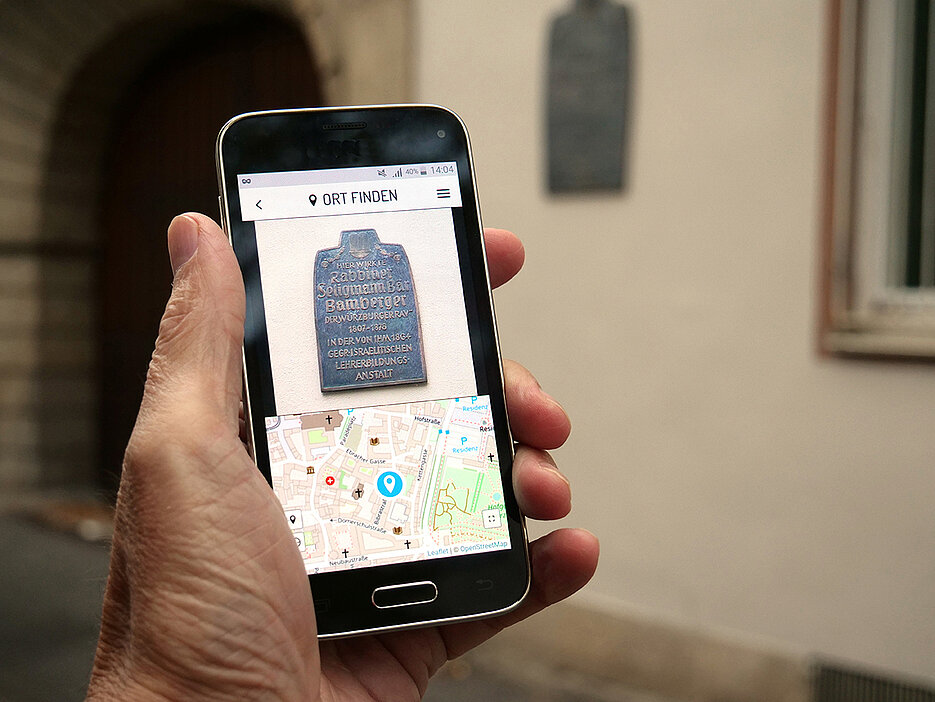 Auf digitaler Schnitzeljagd in Würzburg – es geht um Klischees über das Judentum.
