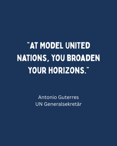 Werde Teil der NMUN-Delegation 2026! - 1