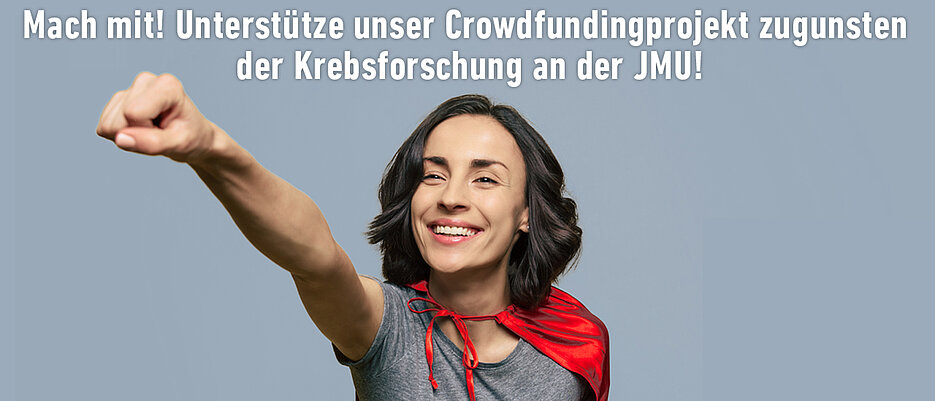"Wecke den Helden in dir" - so lautet das Motto der Crowdfundingaktion der Stiftung "Forschung hilft".