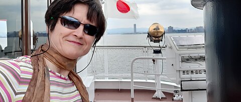 Alumna Barbara Lohoff in Japan, Foto: Privat