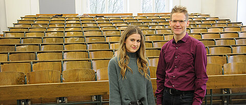 Katharina Starz und Stefan Herrnleben von der Universität Würzburg werden bei ihren Dissertationen aus dem Fellowship-Programm des Zentrums Digitalisierung Bayern gefördert.