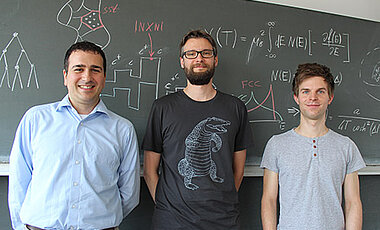 Die Würzburger Autoren der Studie: Giorgio Sangiovanni, Michael Karolak und Andreas Hausoel. (Foto: privat)