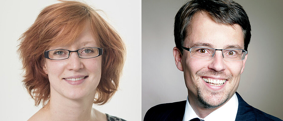 Ausgezeichnet für ihre innovative und zukunftsgewandte Arbeit: Ann-Christin Pöppler und Markus Ludwigs.