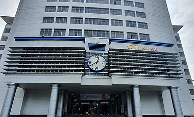 Die Bibliothek der Hanoi University of Science and Technology.