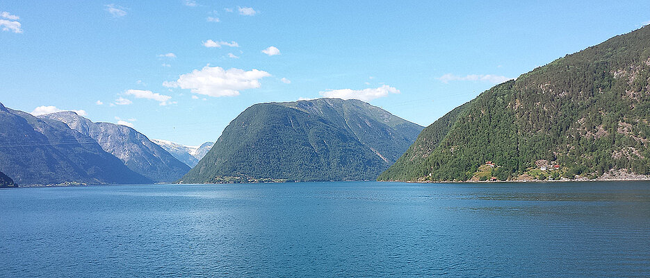 Students at the University of Würzburg can spend one to three semesters in Norway at the University of Bergen as part of the new double degree master's program. A total of seven mountains surround the coastal city.