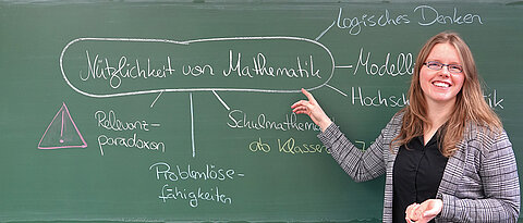 Welche Lehrkonzepte eignen sich dafür, die Bedürfnisse und Erwartungen von Mathe-Studierenden zu erfüllen? Für diese Frage – unter anderem – interessiert sich Silke Neuhaus-Eckhardt.                   