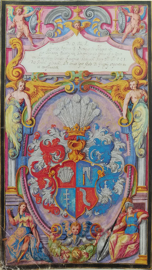 Wappen des Mikołaj Mniszech