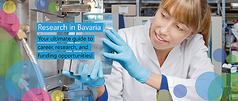 Ein Webportal, ein Blog, Auftritte auf Facebook und Twitter: Das alles gehört zu Research in Bavaria.
