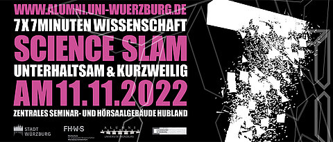 Beim Science Slam 2022 erwarten das Publikum Vorträge aus unterschiedlichsten Fachrichtungen.