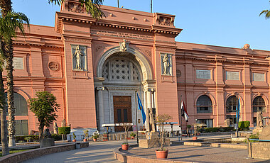 Ein potenzieller Arbeitsplatz für Museologie-Studierende: das weltbekannte Ägyptische Museum in Kairo.