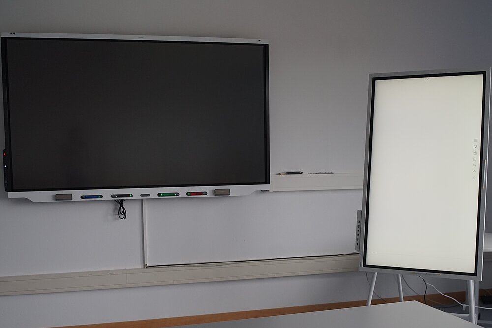 Smartboard und digitales Flipchart im DigiPhil