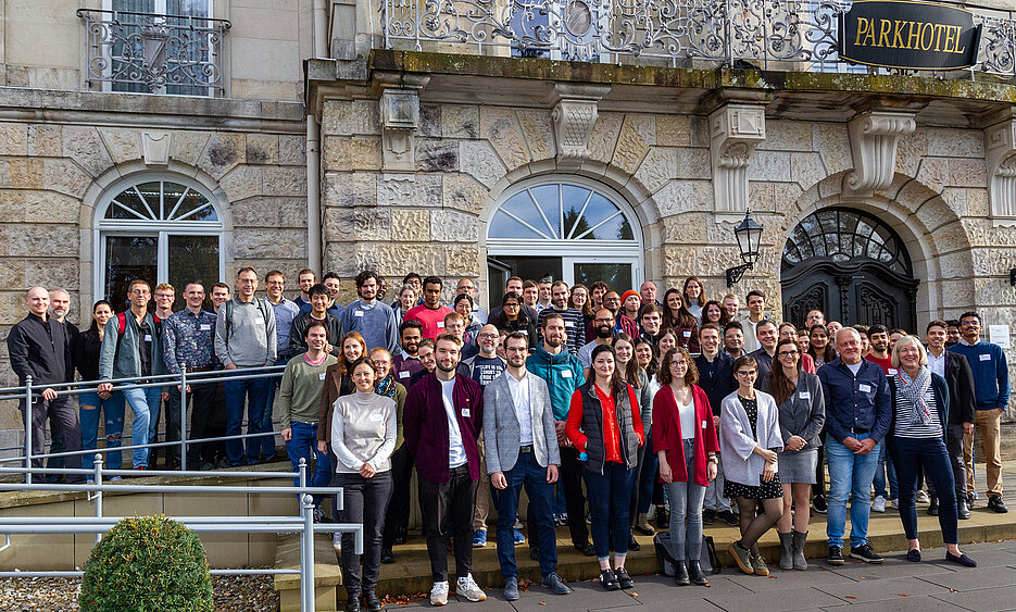Group photo of the scientific staff of the Rudolf Virchow Center, October 2022