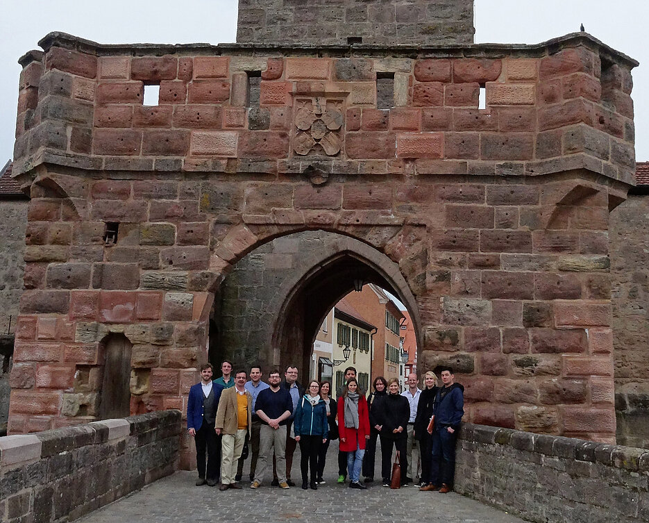 Gruppenfoto des Oberseminars in Wolframseschenbach.