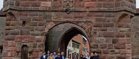 Gruppenfoto des Oberseminars in Wolframseschenbach.