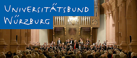 Das Akademische Orchester der Universität musiziert beim Jahreskonzert des Universitätsbundes Würzburg.