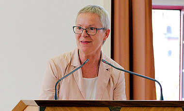 Barbara Sponholz, Vizepräsidentin Universität Würzburg.