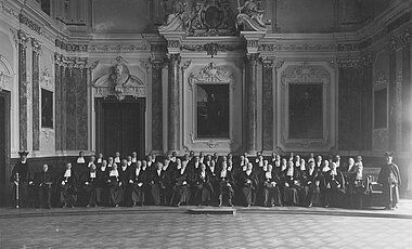 Foto vom Stiftungsfest 1930.