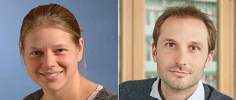 Die neuen Stipendiaten der Max-Buchner-Stiftung: Marietta Herrmann und Crispin Lichtenberg.