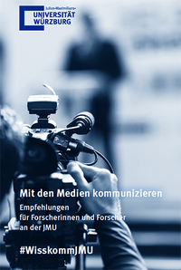 Titelbild der Broschüre für Empfehlungen zur Wissenschafstkommunikation