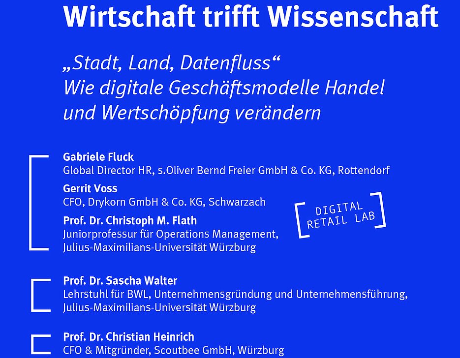 Flyer Einladung zu Wirtschaft trifft