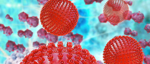 Schematische Darstellung von Viren. (Bild: Fotolia.com)