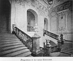 Lost splendor: The former staircase at Sanderring University. Source: University Building and Planning Office